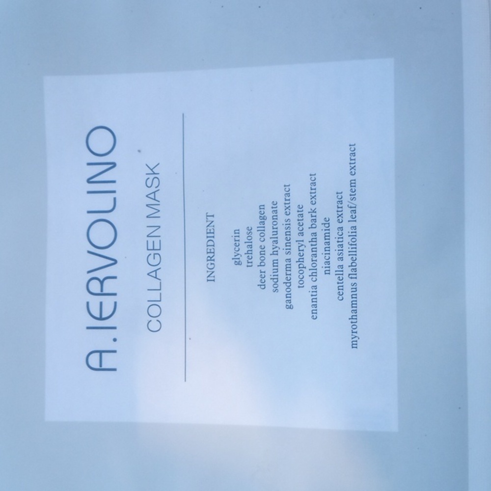 AMAZING - A.iervolino Collagen Mask X10